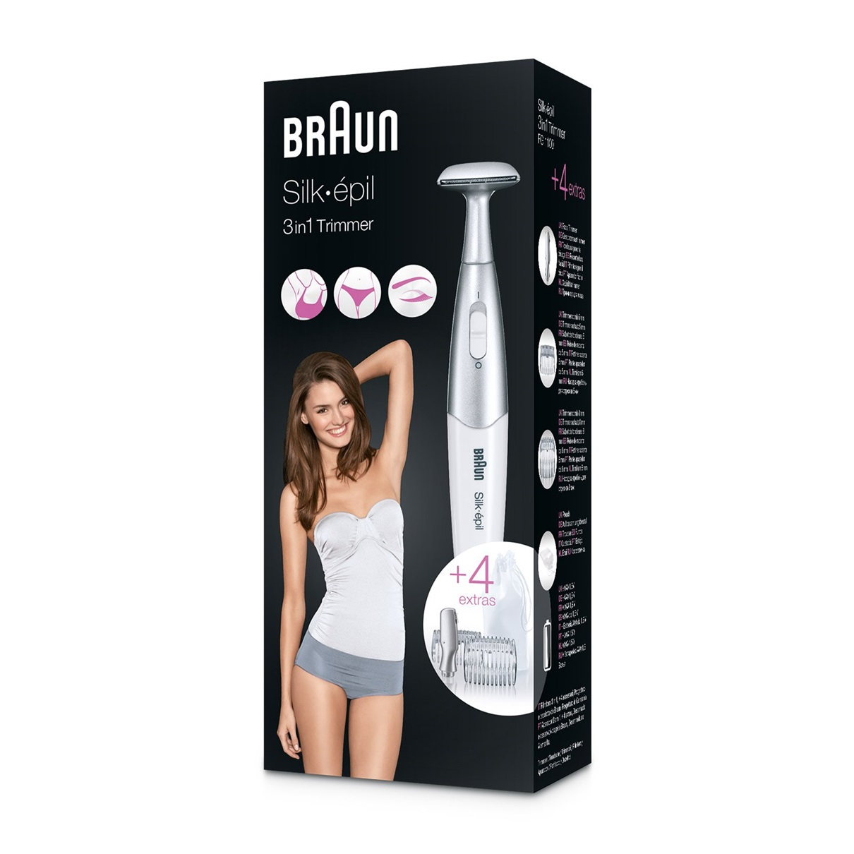 Braun Silk-épil FG 1100 Zilver, Wit