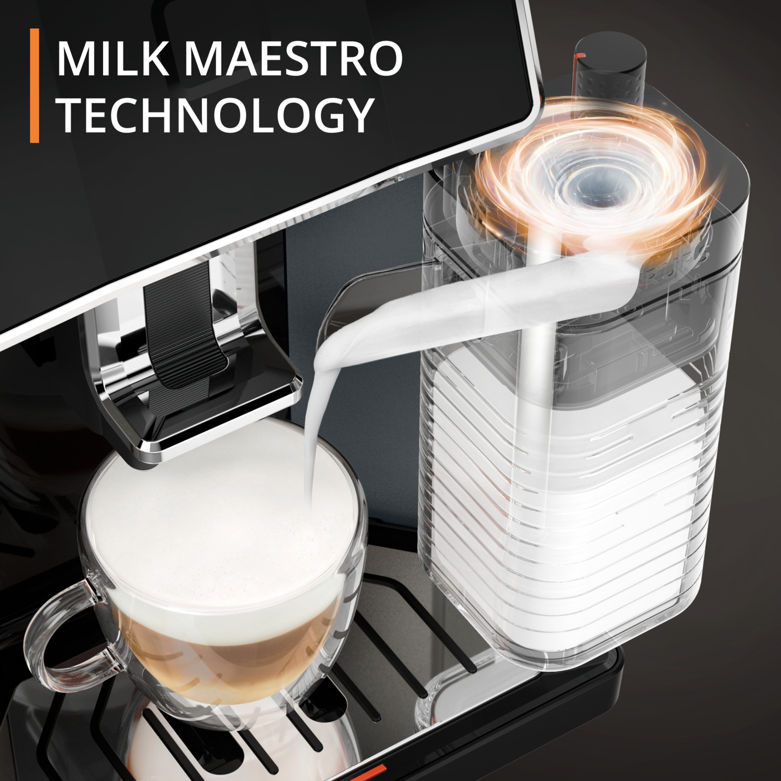 Espressomachine KRUPS EA912B10 Sensation Milk / M90