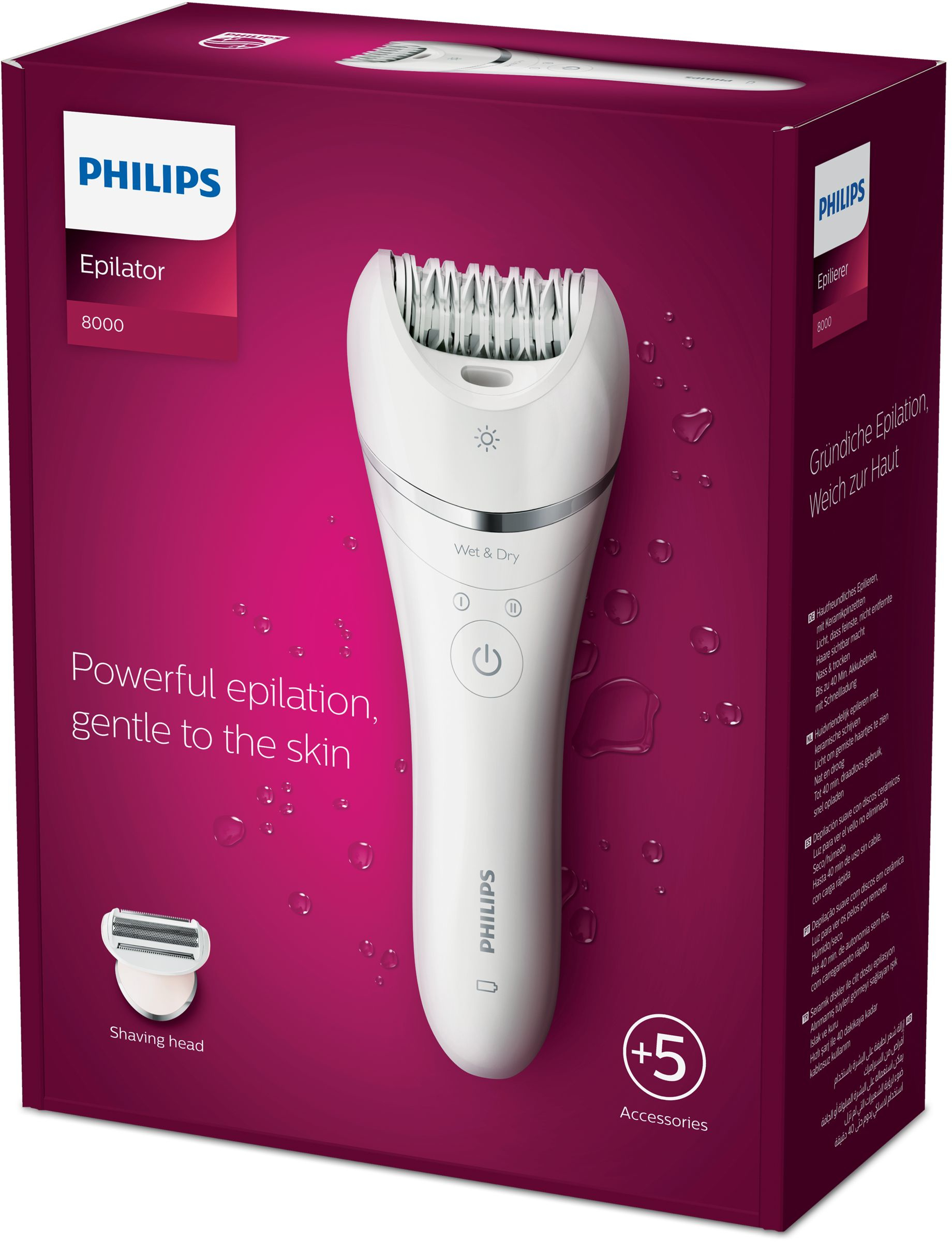 Philips epilateur BRE710/00