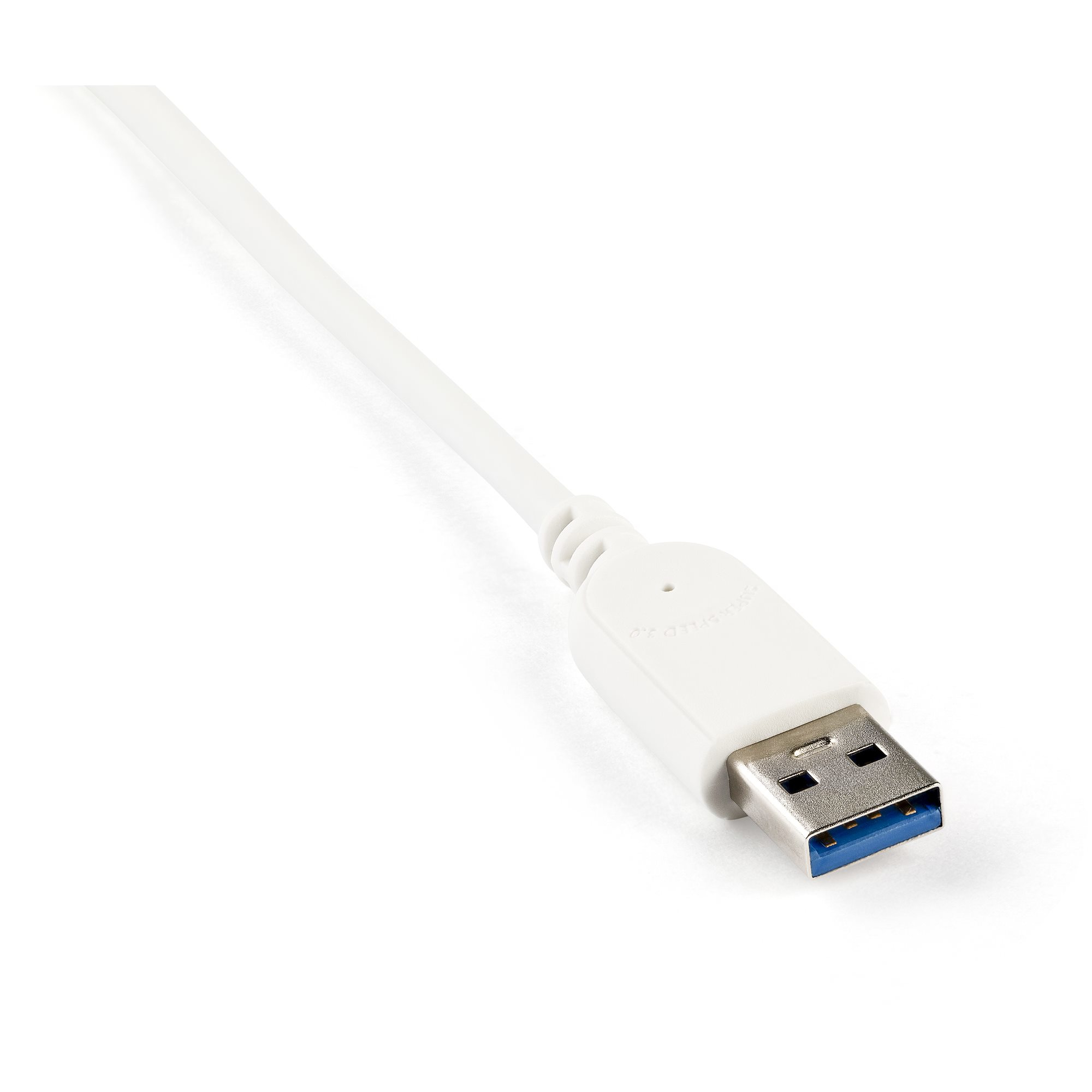 StarTech.com 3-Port USB Hub met Ethernet, USB-A Ports, Gigabit Ethernet/GbE, USB 5Gbps, Robuust Ontwerp, Bus-Powered, Compacte USB 3.0 Laptop Hub