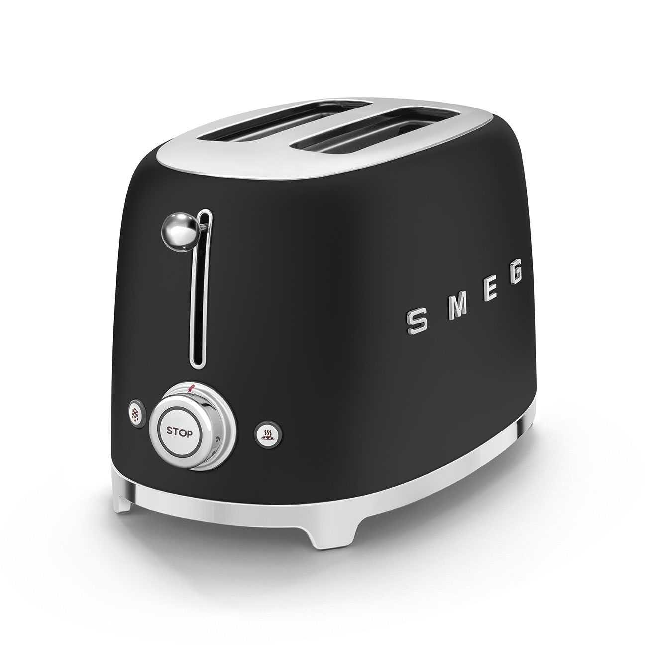 Smeg grille-pain noir mat TSF01BLMEU