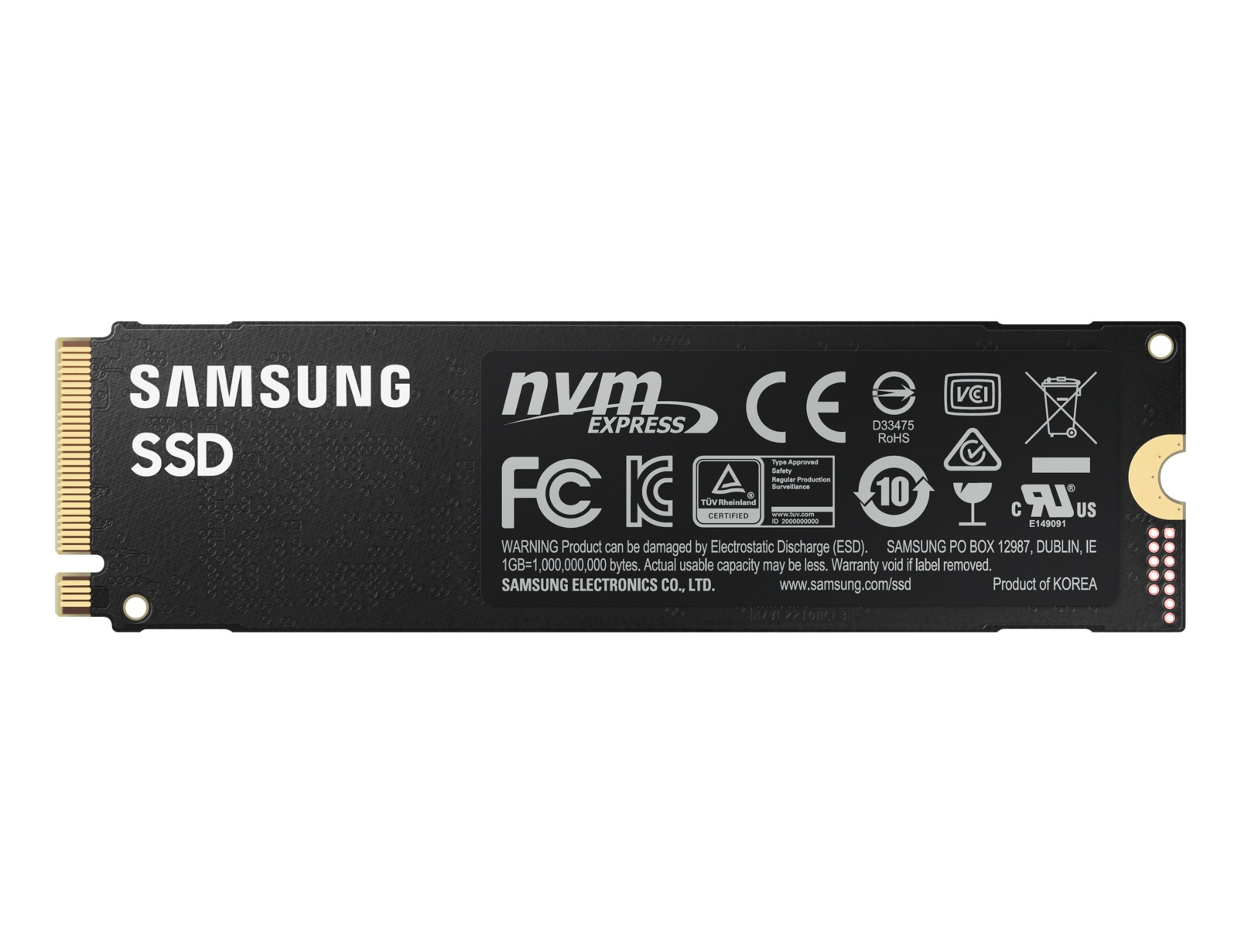 Origin Storage MZ-V8P500BW internal solid state drive 500 GB M.2 PCI Express 4.0 NVMe V-NAND MLC