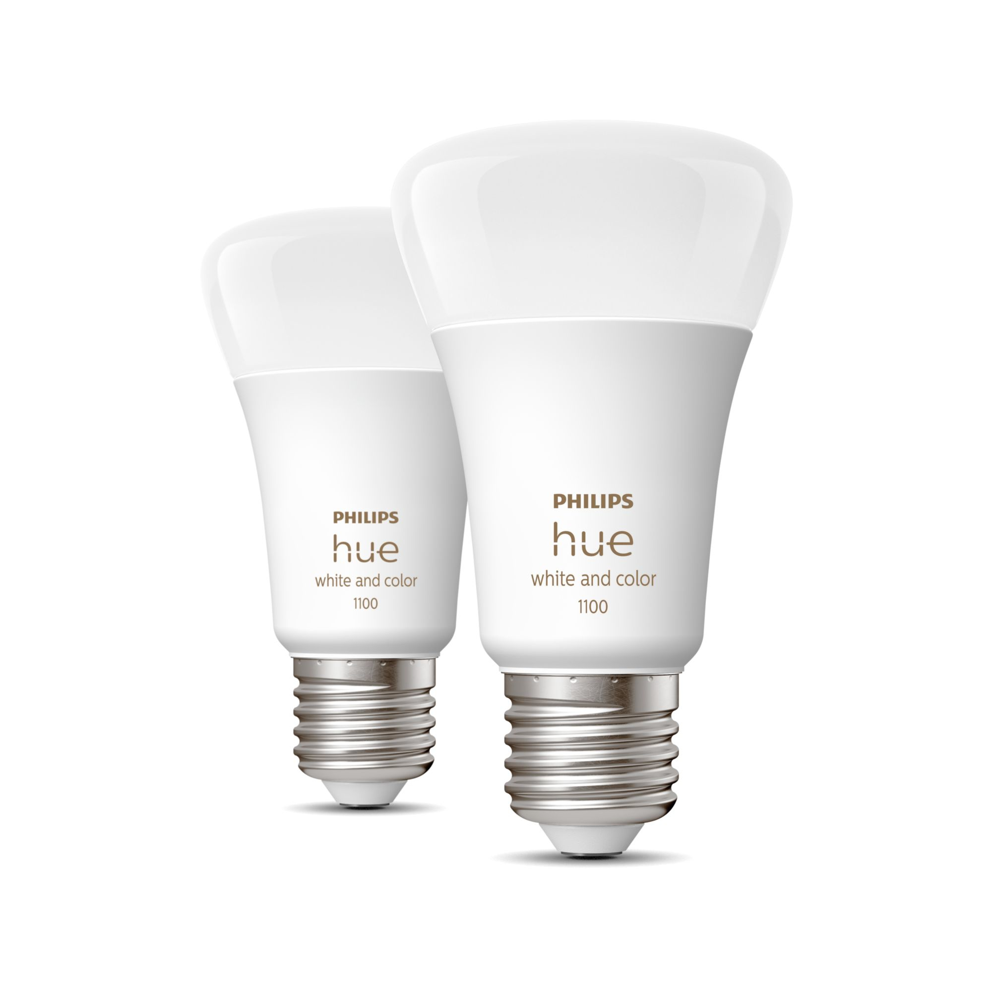Lamp PHILIPS HUE White Color Ambiance E27 1100L 2pcs