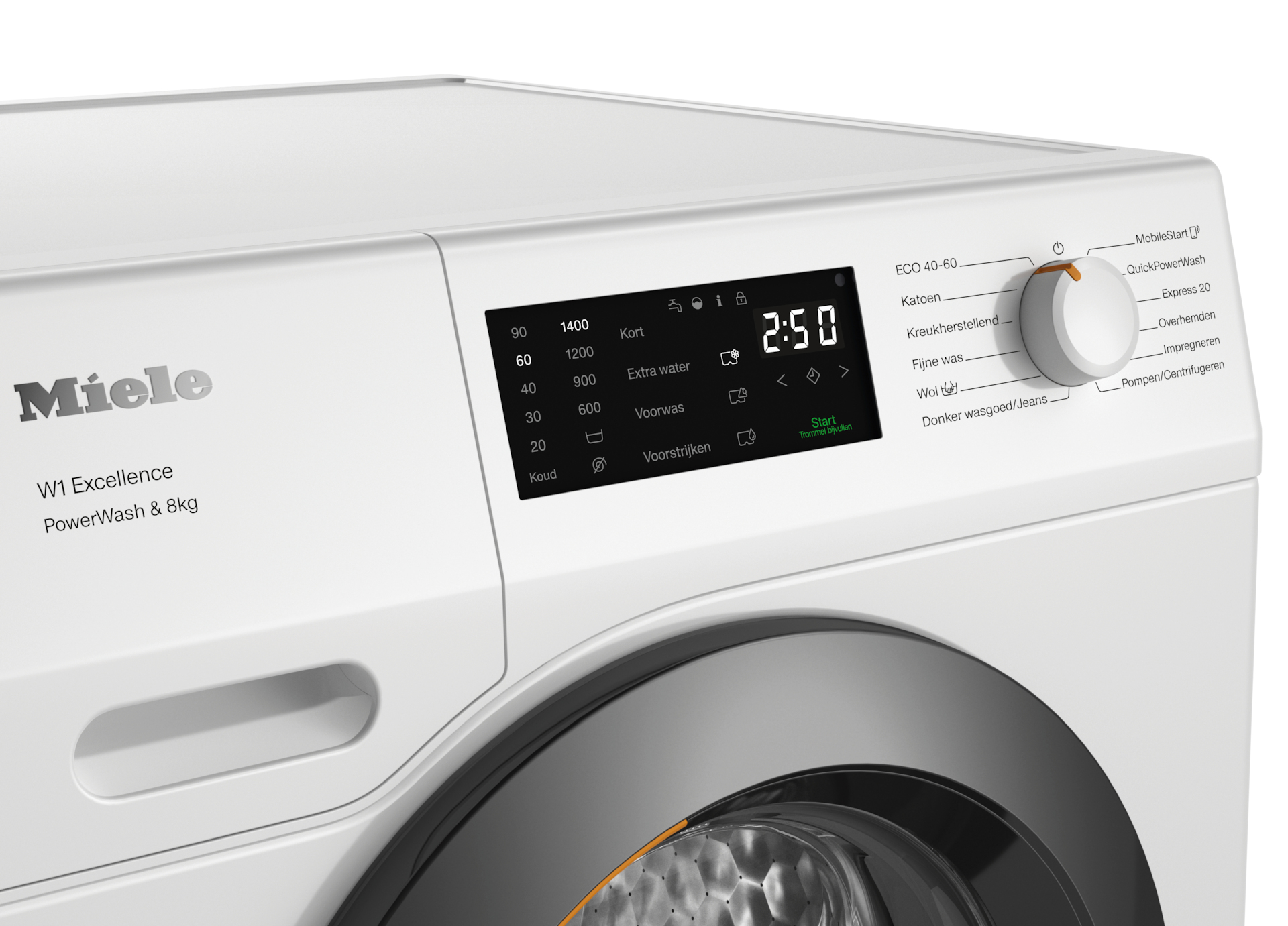 Wasmachine MIELE WEB375 WPS / 8kg / A / 1400tpm / Powerwash