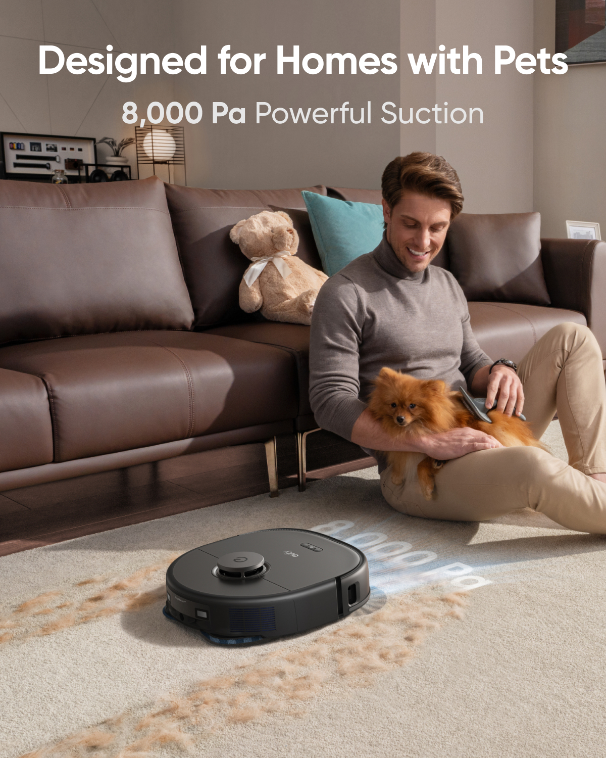 Robotstofzuiger EUFY T2351G11 X10 Pro Omni
