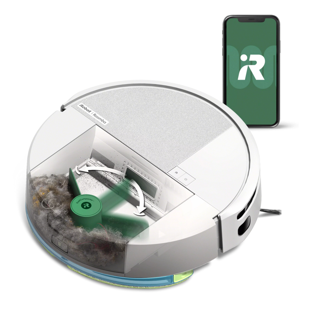 iRobot roomba 205 combo dust compactor blanc