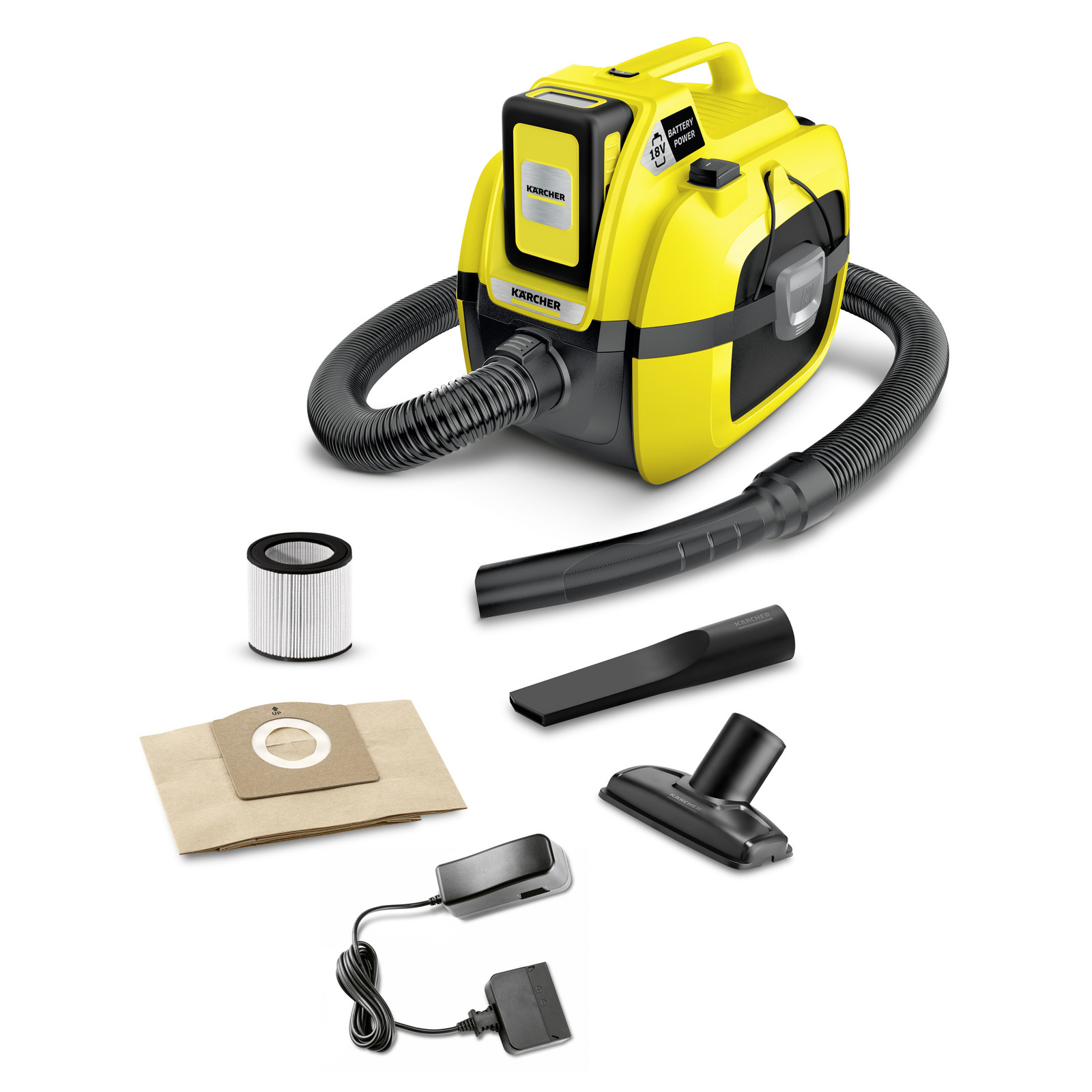 Vloerreiniger KARCHER 1.198-301.0 WD 1 Compact Battery