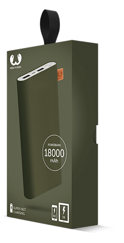 Fresh 'n Rebel 2PB5500AR powerbank 18000 mAh Bruin