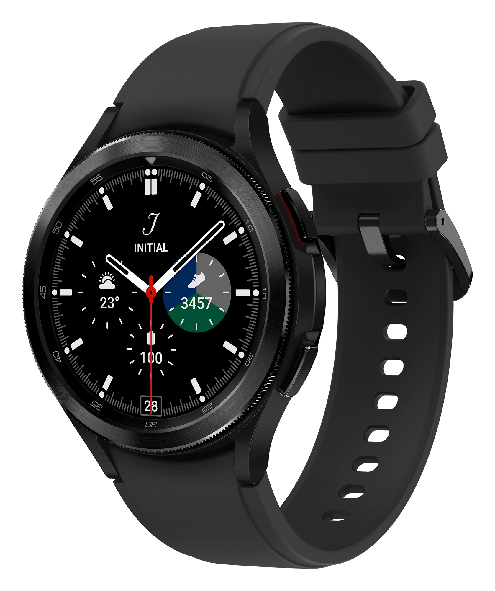 Samsung Galaxy Watch4 Classic 3,56 cm (1.4") OLED 46 mm Digitaal 450 x 450 Pixels Touchscreen Zwart Wifi GPS