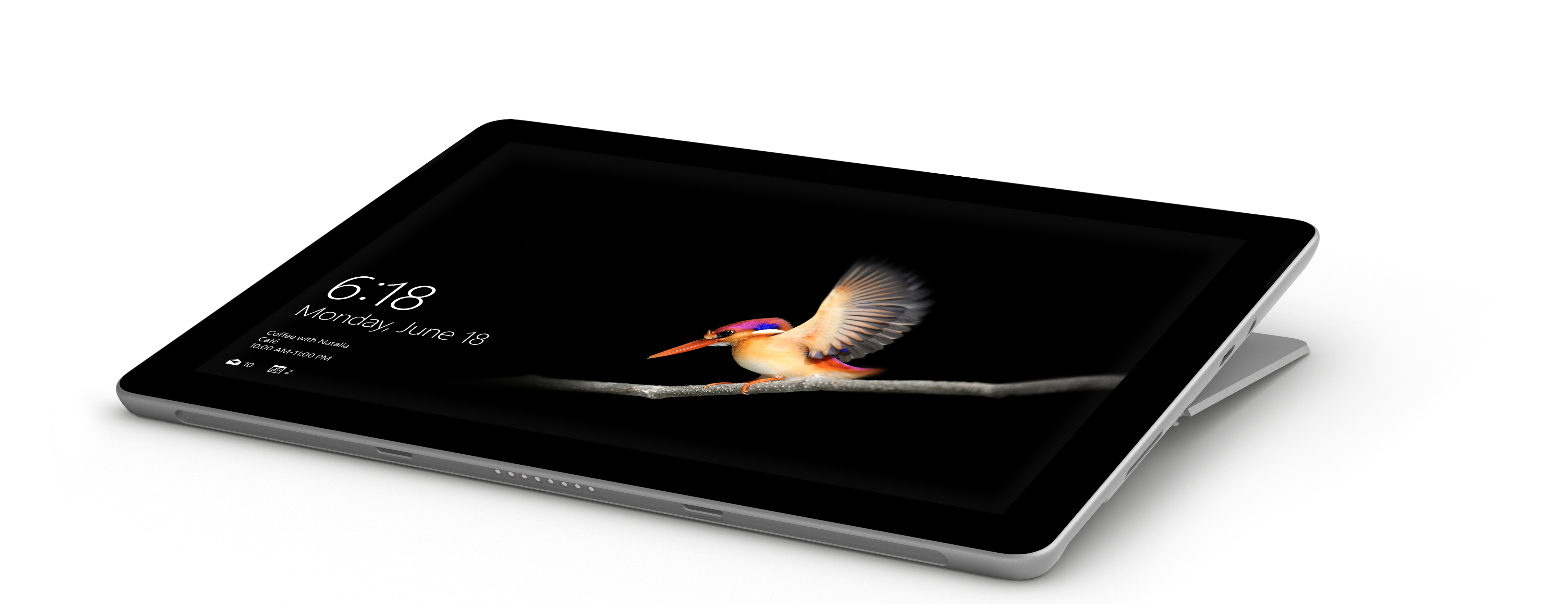 Microsoft Surface Go Intel® Pentium® 128 GB 25,4 cm (10") 8 GB Wi-Fi 5 (802.11ac) Windows 10 Home in S mode Zilver