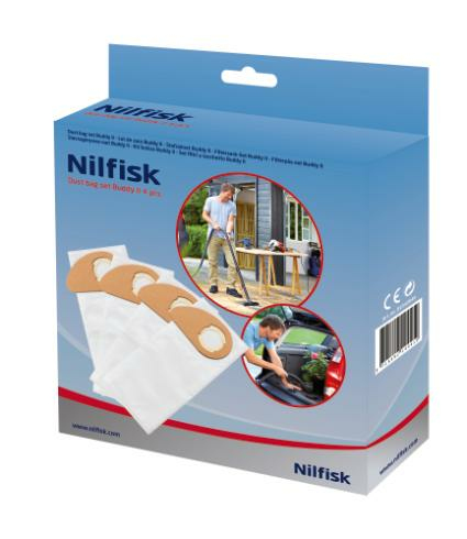 Nilfisk stofzak buddy ii 4 stuks