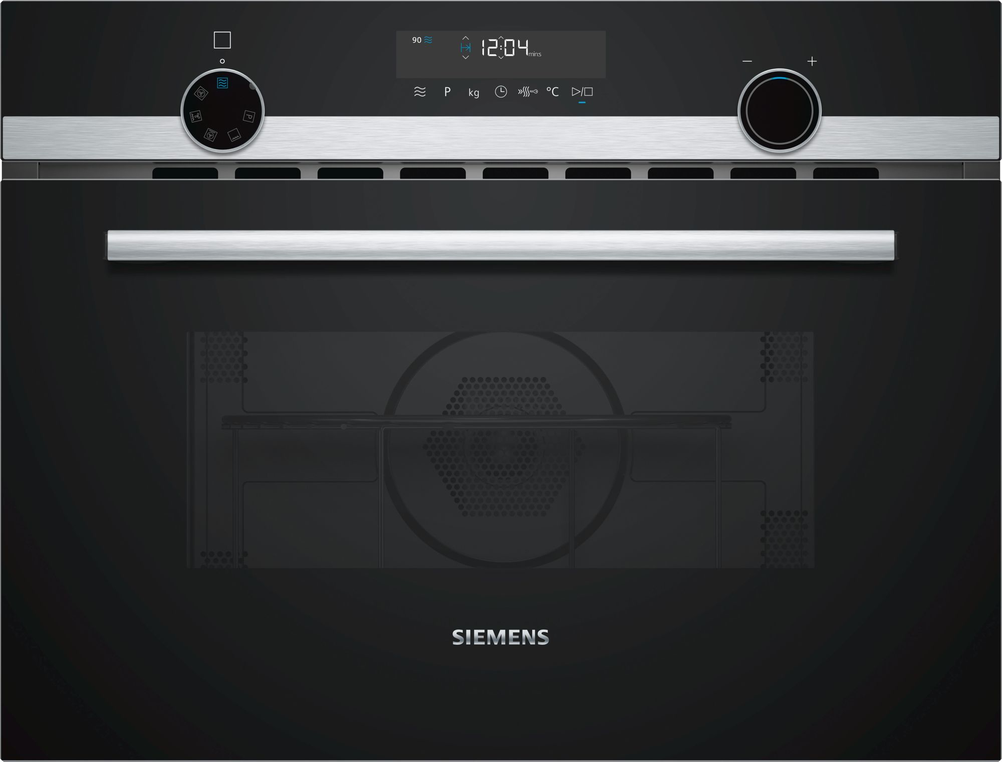Siemens iQ500 CM585AMS0 Ingebouwd Grill-magnetron 44 l 900 W Roestvrijstaal