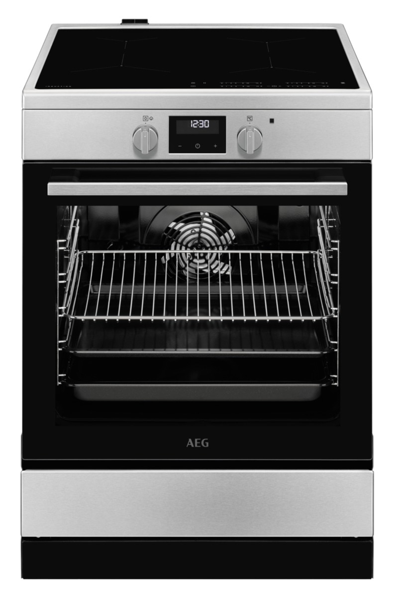 Fornuis AEG CIB6641ABM / Inductie / Hetelucht / A / Inox