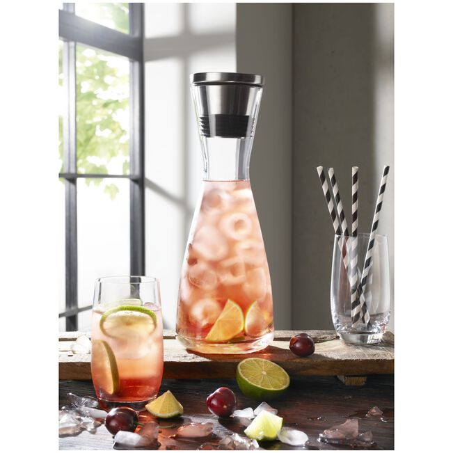 ZWILLING 36300-806-0 carafe, pichet et bouteille Verseuse 1 L Acier inoxydable, Transparent