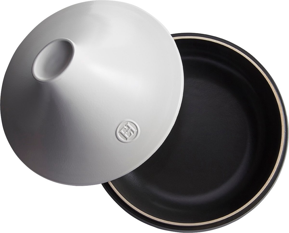 Tajine EMILE HENRY 20.EH776632 Delight / Ø33cm / 4L / wit deksel