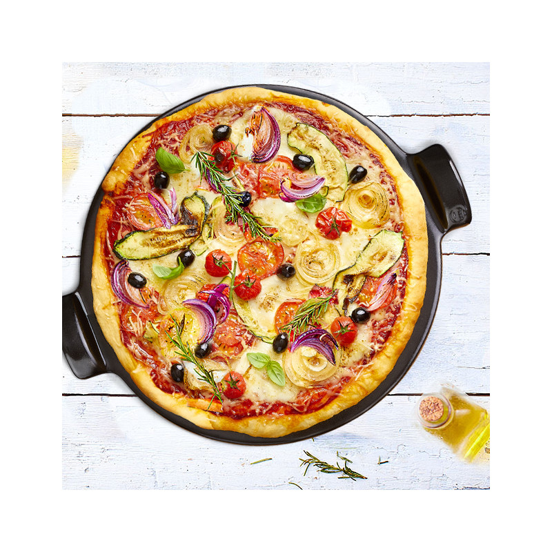 Pizzasteen EMILE HENRY 10.EH797514 Effen Fusain