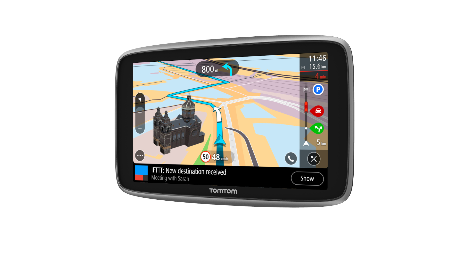 GPS Tom Tom 1PL5.002.30 GO PREMIUM 5" WORLD
