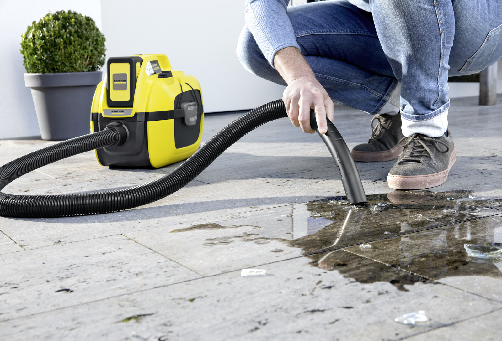 Karcher wd 1 compact batterie set