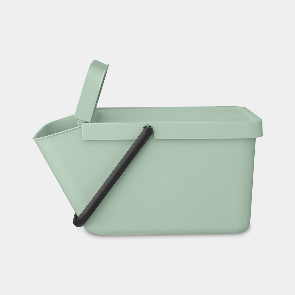 Afvalemmer BRABANTIA 277764 Sort&Go / 20L / Jade Green