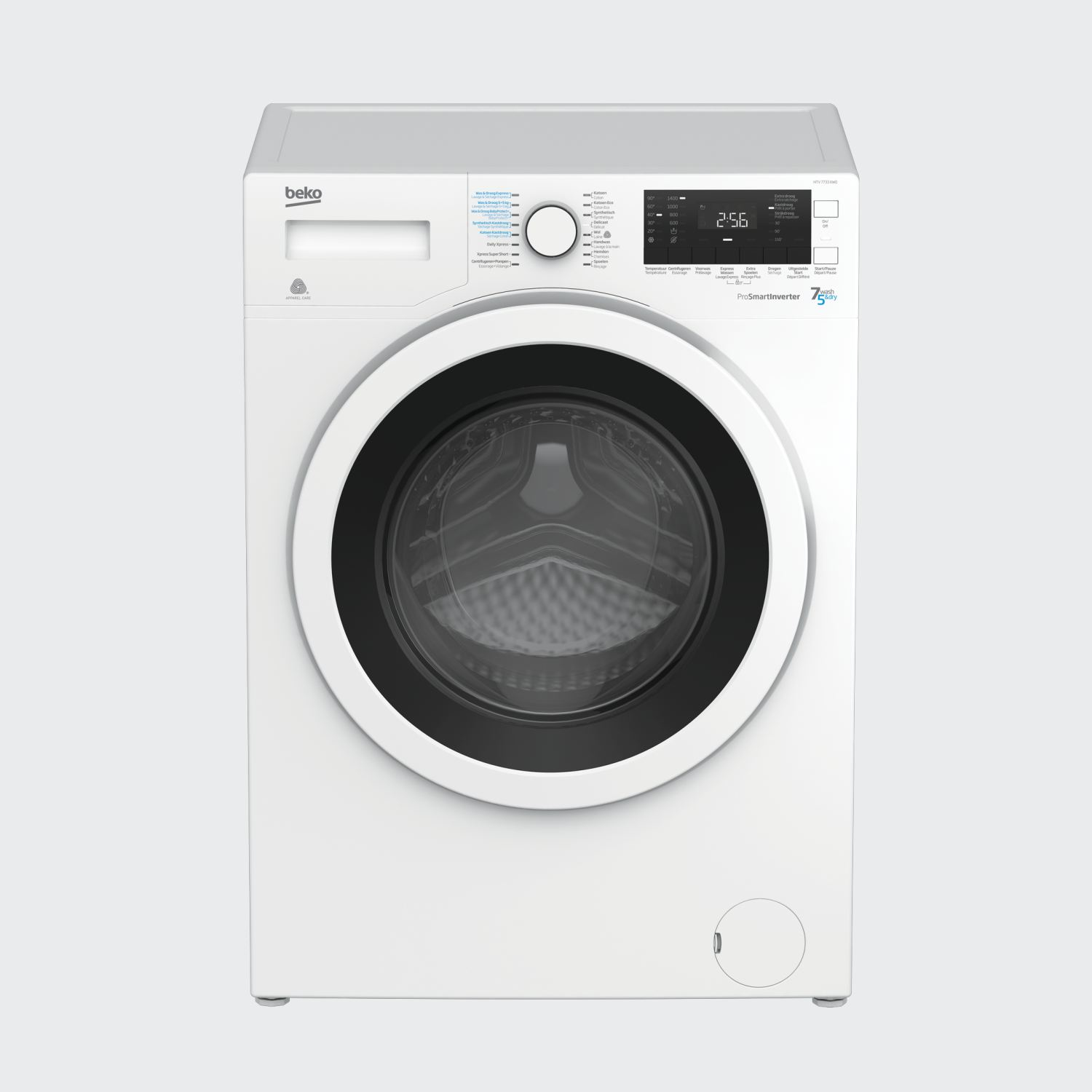 Beko HTV 7733 XW0 machine à laver avec sèche linge Pose libre Charge avant Blanc