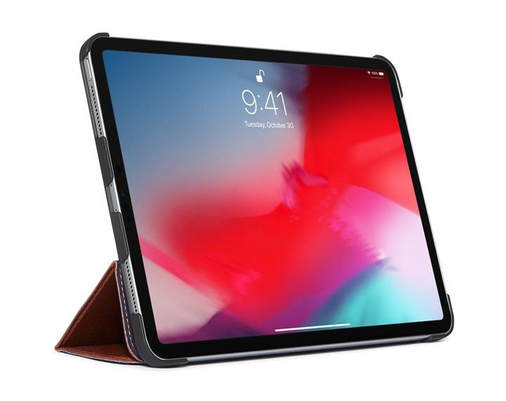 Tas DECODED Leather Slim Cover 11-inch iPad Pro 20/21 bruin