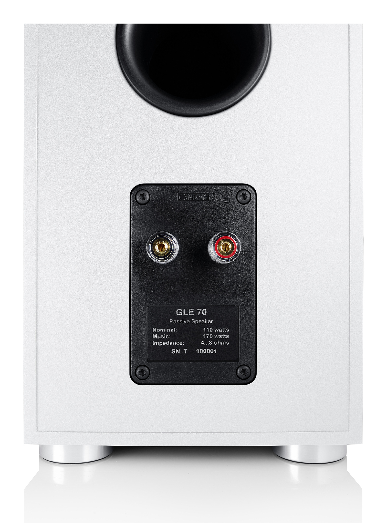 Luidspreker CANTON GLE 70 wit per paar