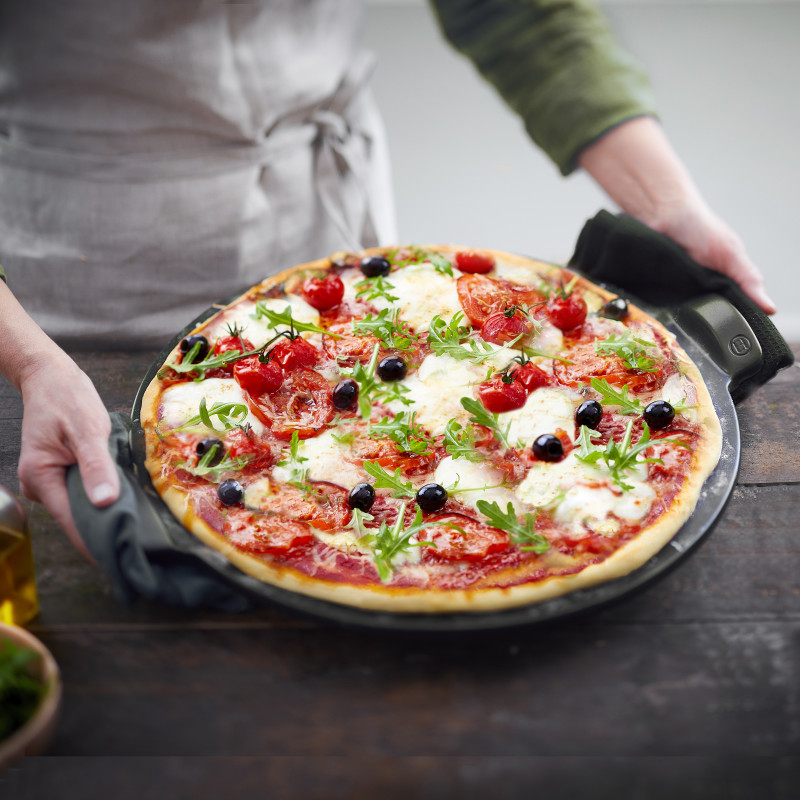 Pizzasteen EMILE HENRY 10.EH797514 Effen Fusain