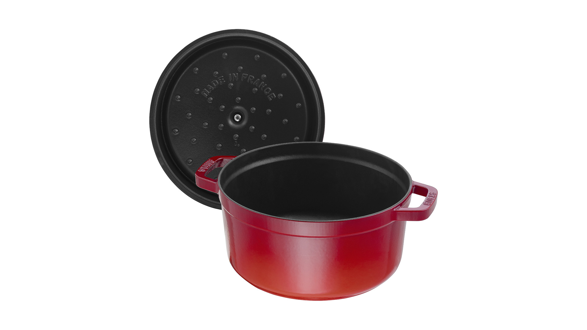 Ronde Cocotte STAUB 1102606 Kers - 26cm - 5,2L