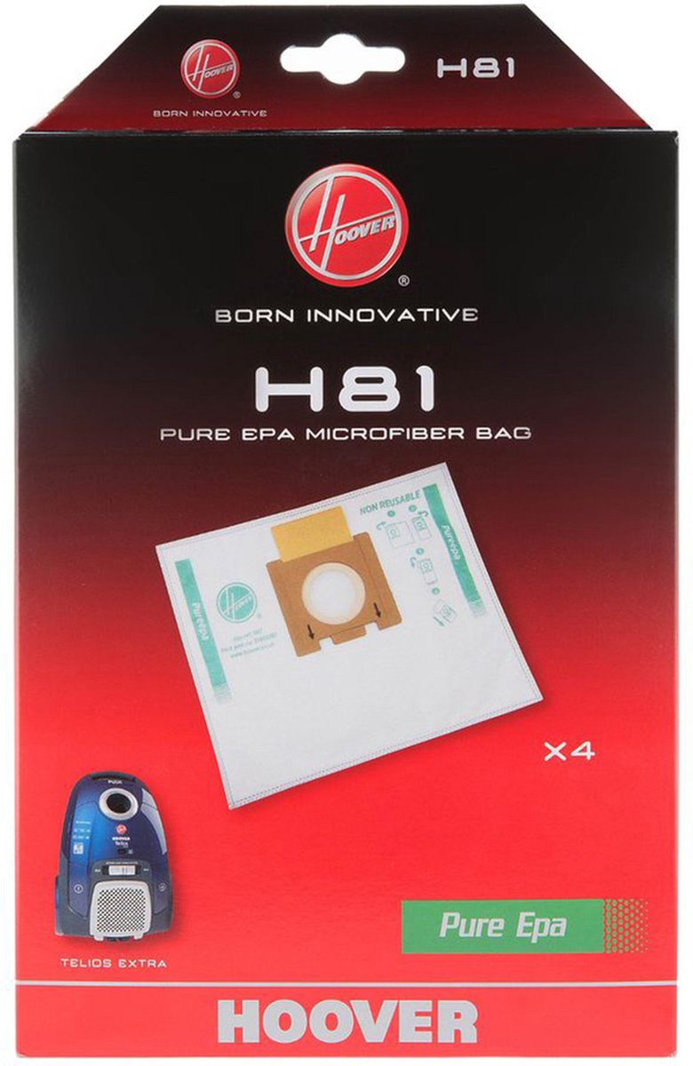 Hoover H81 - Micro Bag Stofzak Cilinderstofzuiger