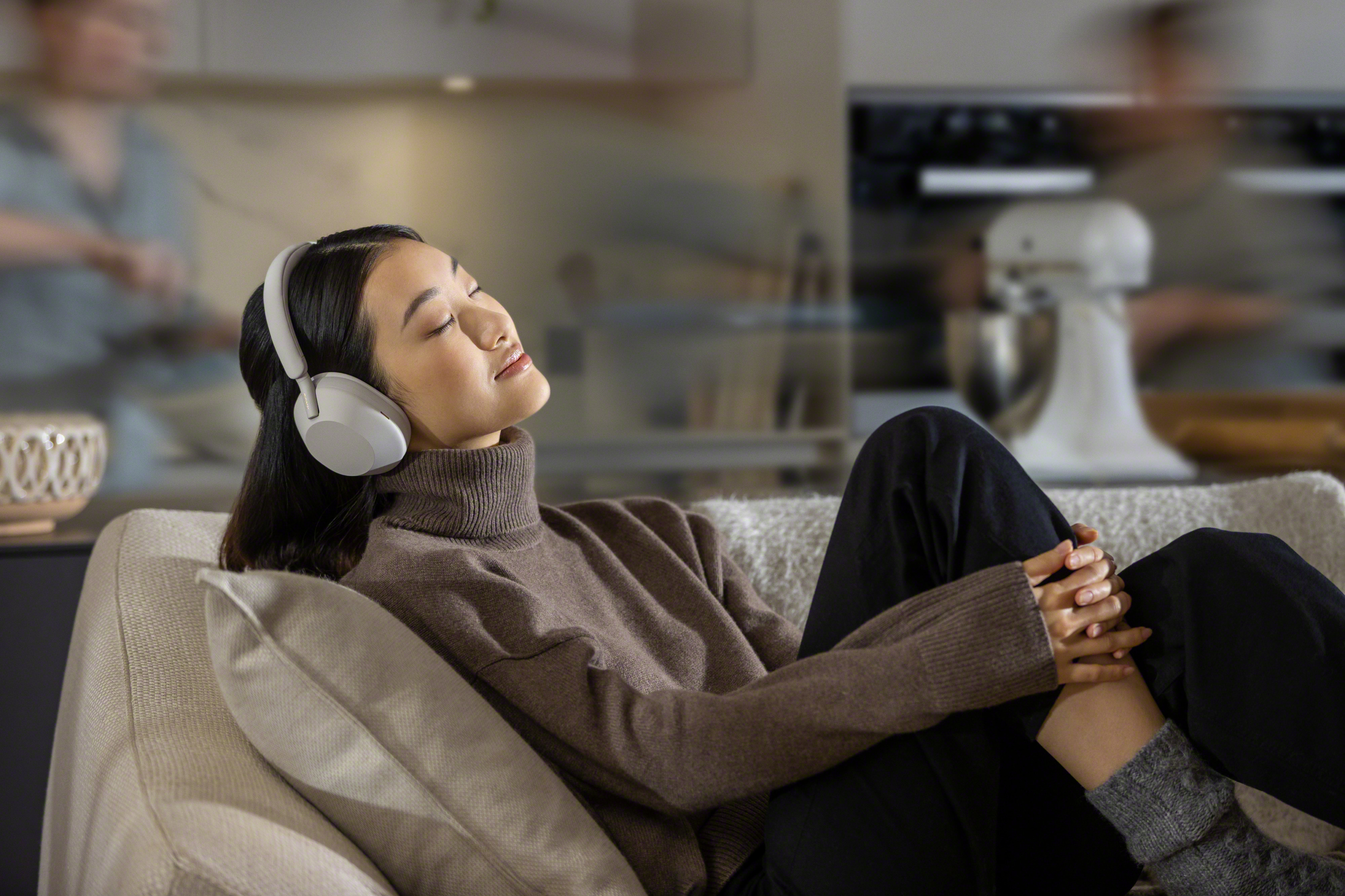 Hoofdtelefoon Sony WH1000XM5S zilver