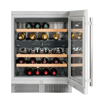 Liebherr UWTes 1672 Vinidor Refroidisseur de vin compresseur Intégré Argent 34 bouteille(s)