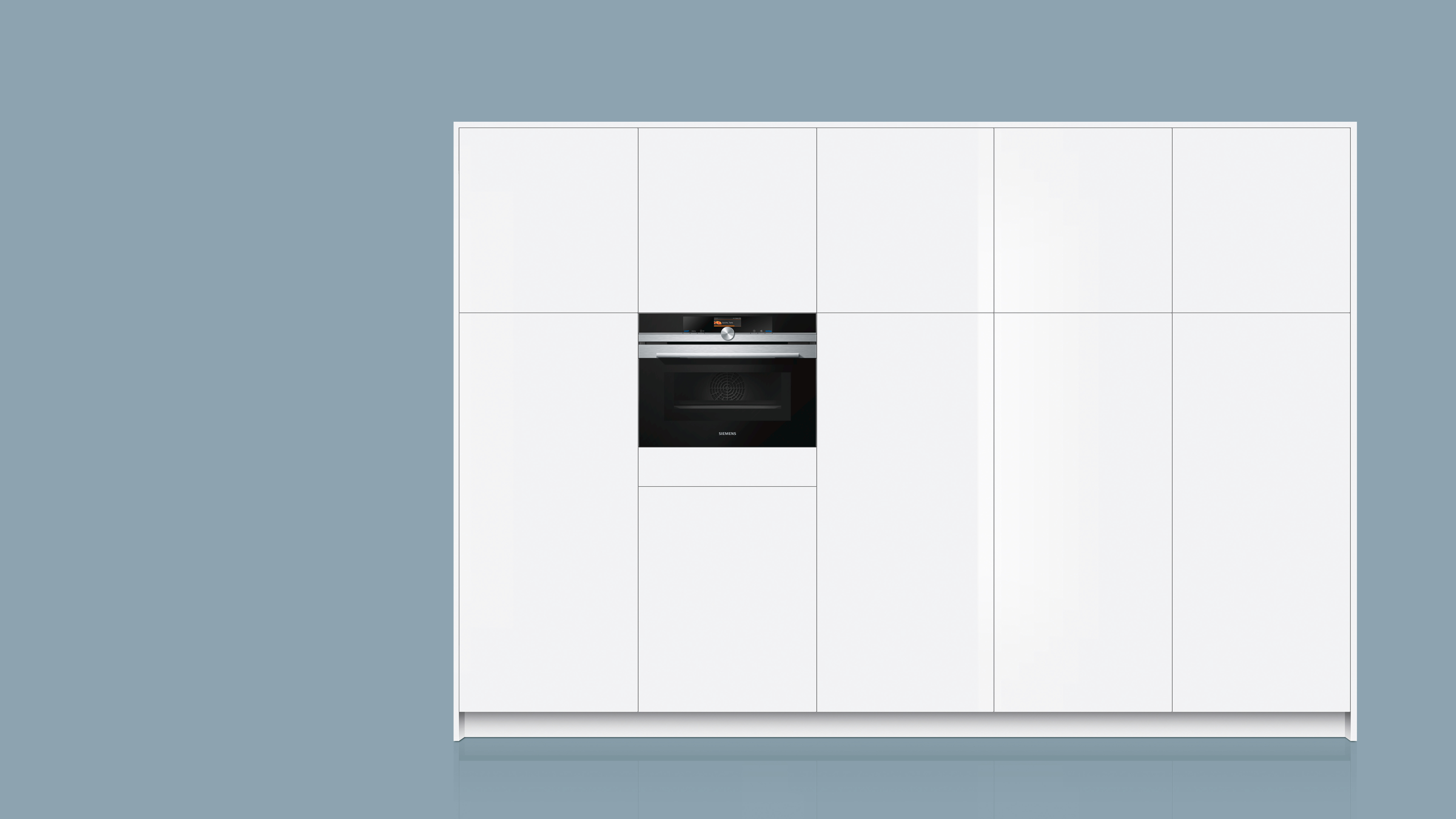 Combi-microgolfoven BI SIEMENS CM676G0S1 / 45cm / Pyrolyse
