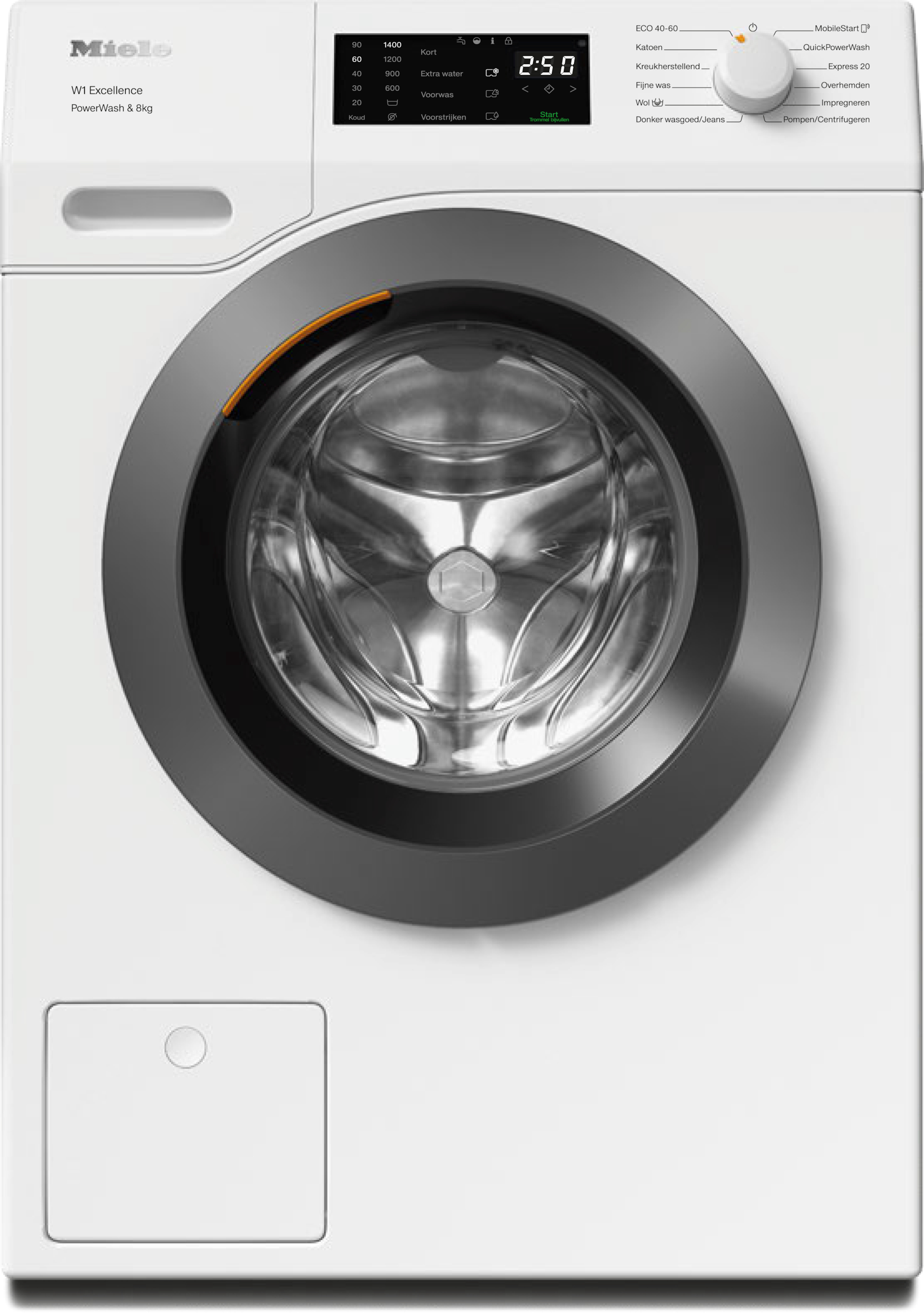 Wasmachine MIELE WEB375 WPS / 8kg / A / 1400tpm / Powerwash