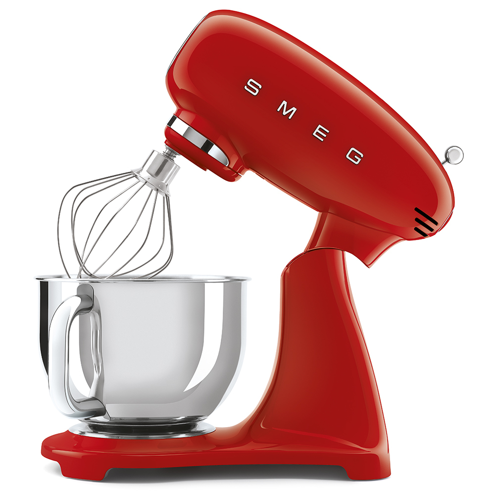 Keukenrobot SMEG SMF03RDEU 50's Style / Full Colour Rood