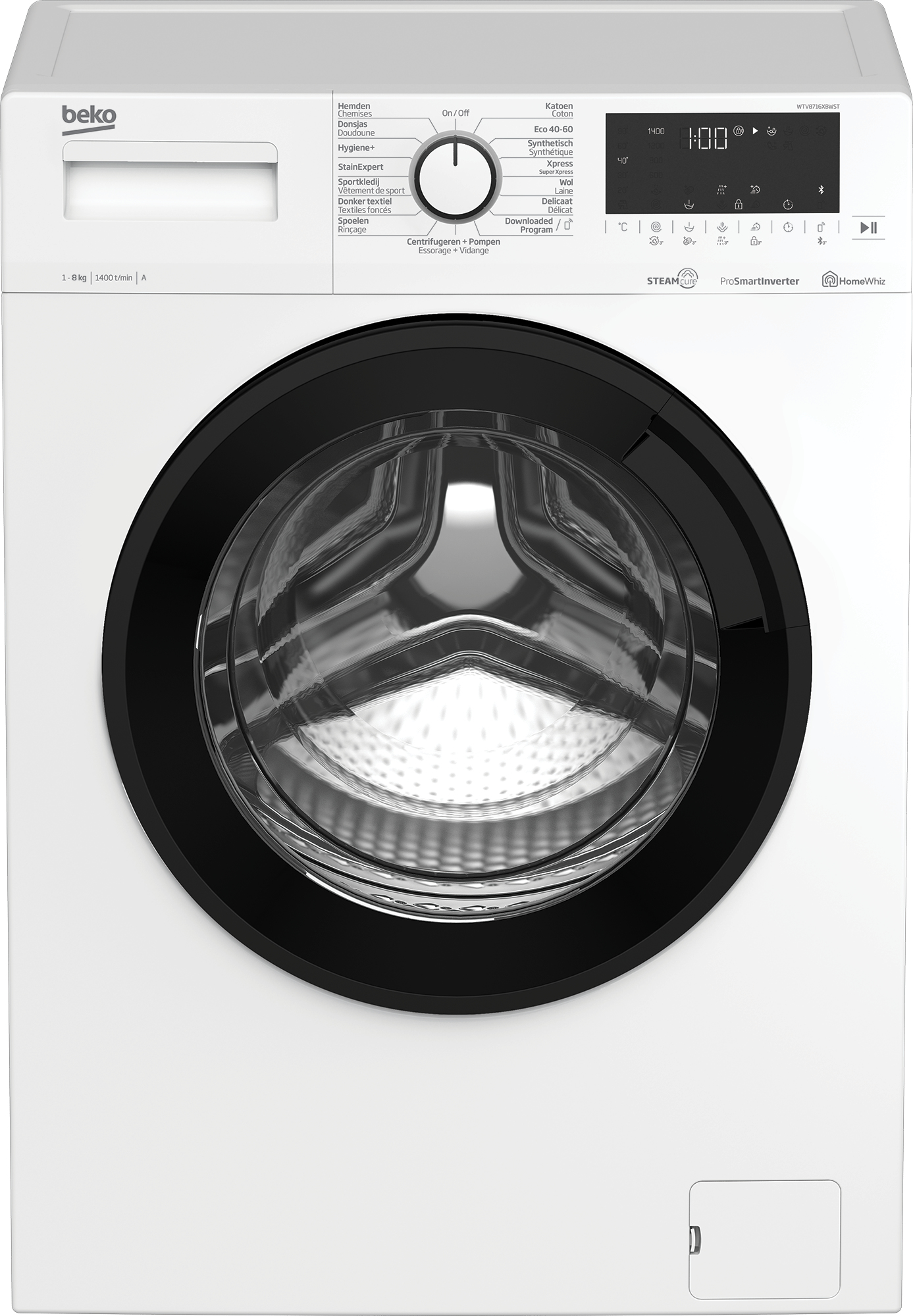 Wasmachine BEKO WTV8716XBWST / 8kg / A / 1400tpm 