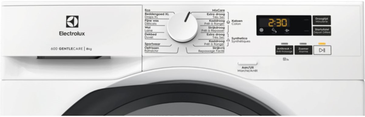Warmtepompdroogkast ELECTROLUX EDI61X84G / 8kg / A++