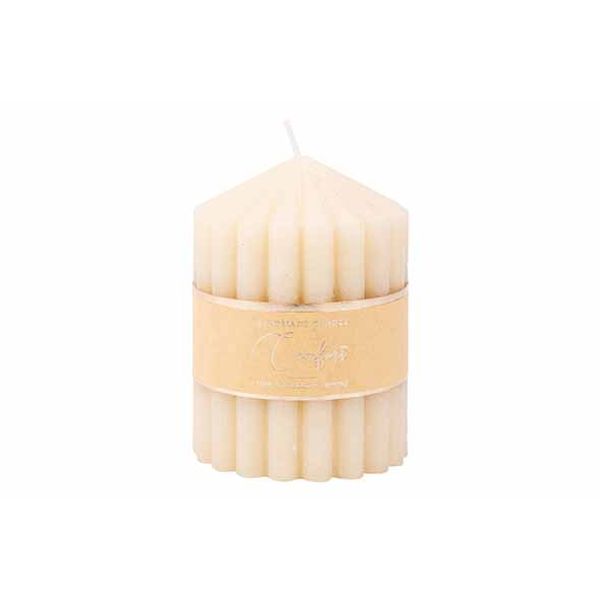 Kaars COSY@HOME 164334 Ribble / beige / 10cm / 40H