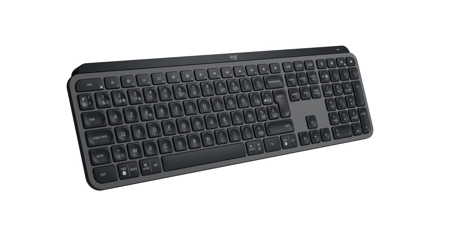 Toetsenbord LOGITECH WIRELESS MX KEYS AZERTY ZWART