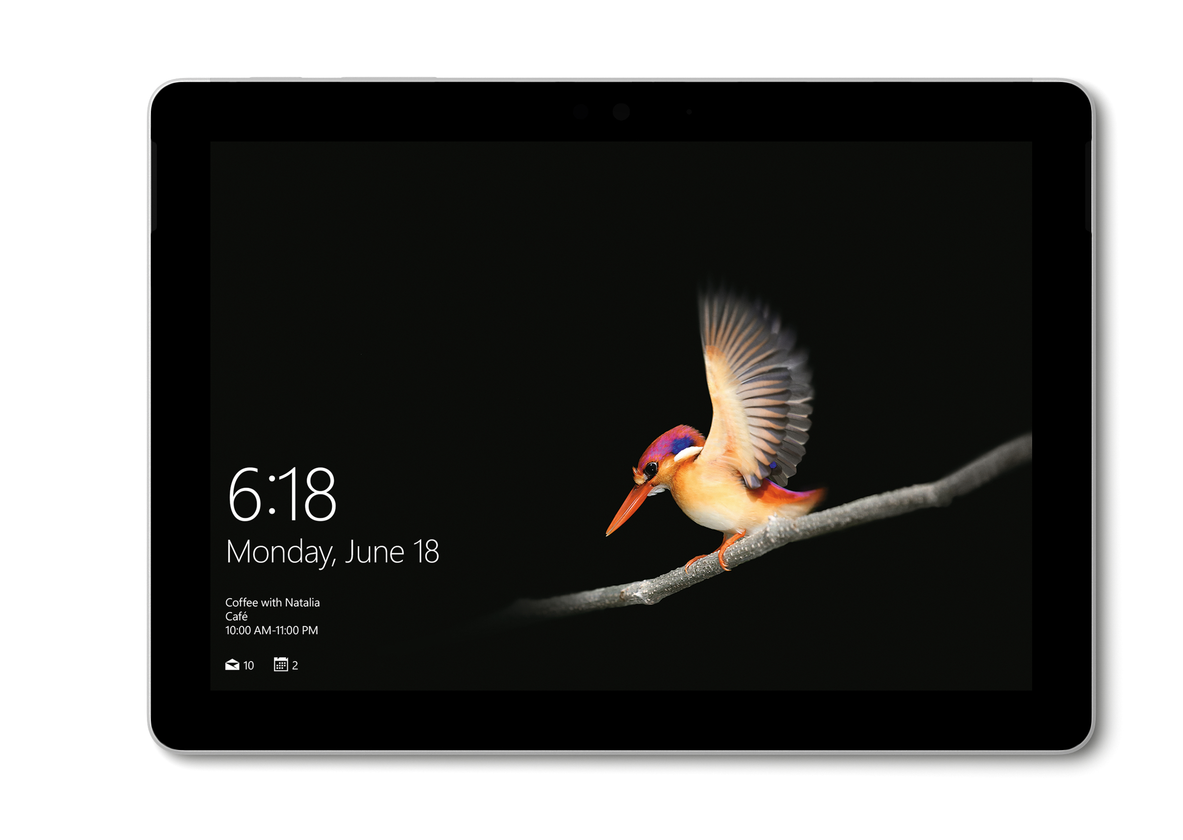 Microsoft Surface Go Intel® Pentium® 128 GB 25,4 cm (10") 8 GB Wi-Fi 5 (802.11ac) Windows 10 Home in S mode Zilver