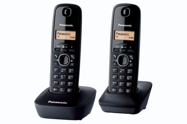 Panasonic dect kxtg1612blh duo noir