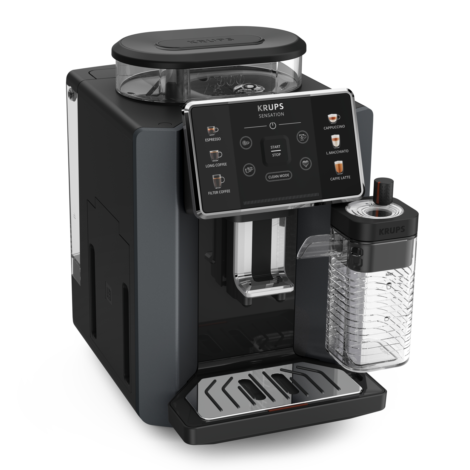 Espressomachine KRUPS EA912B10 Sensation Milk / M90