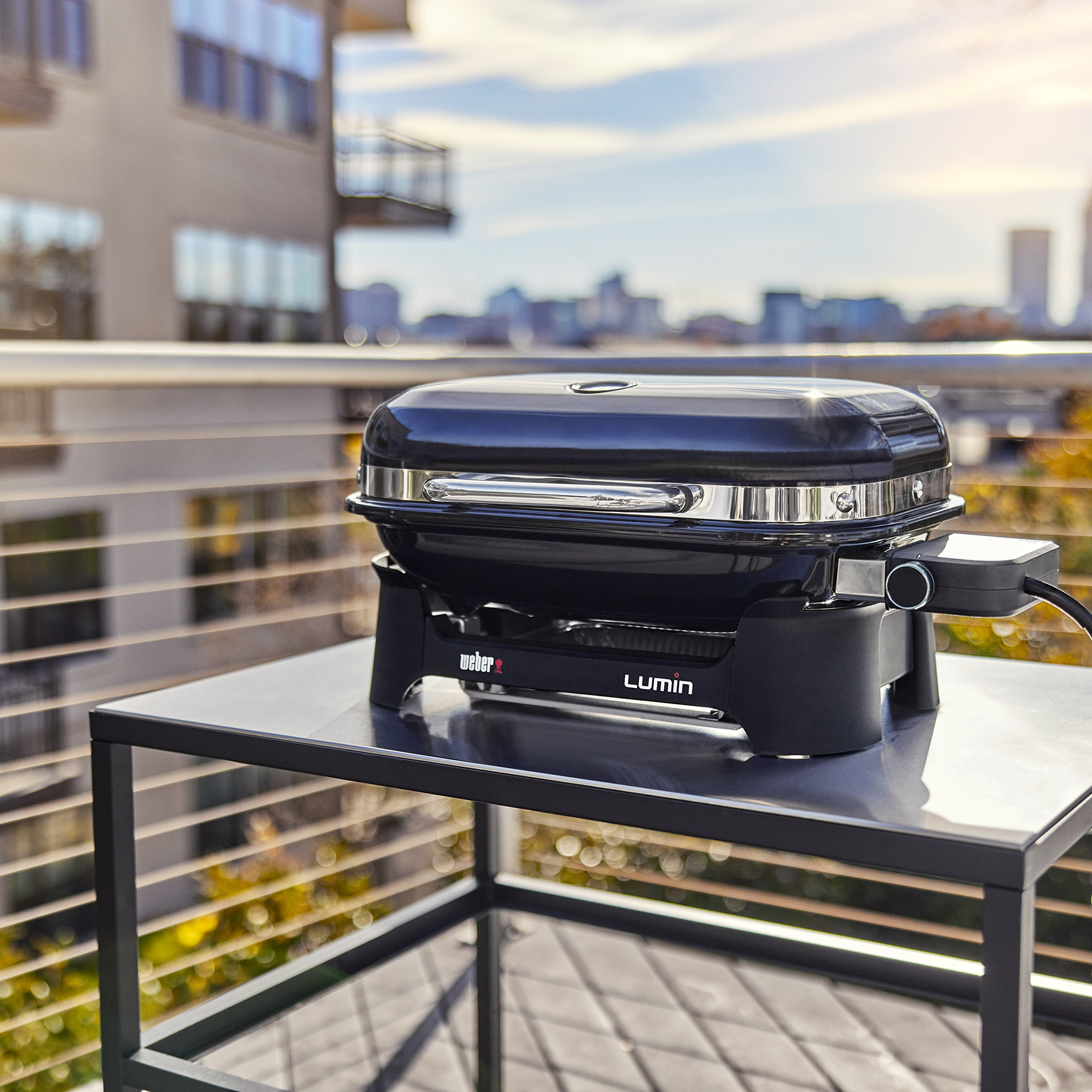 BBQ WEBER 91010953 Lumin Compact Black Nordic / Elektrisch