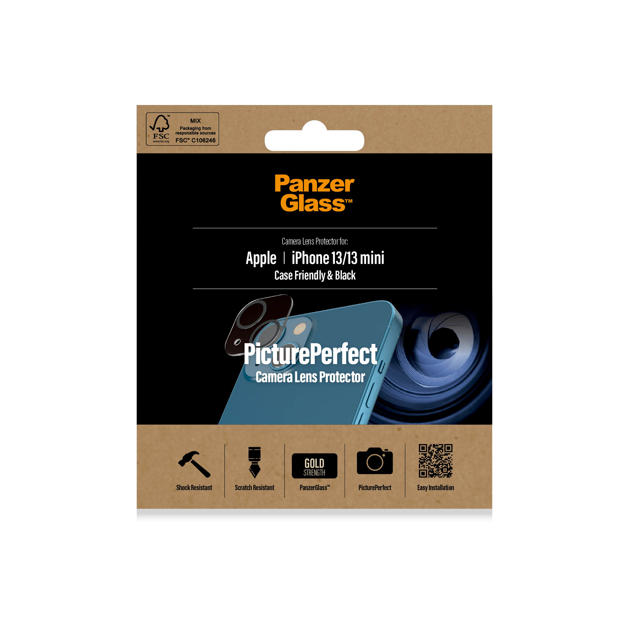 PanzerGlass Camera Lens Protector iPhone 13 / 13 mini