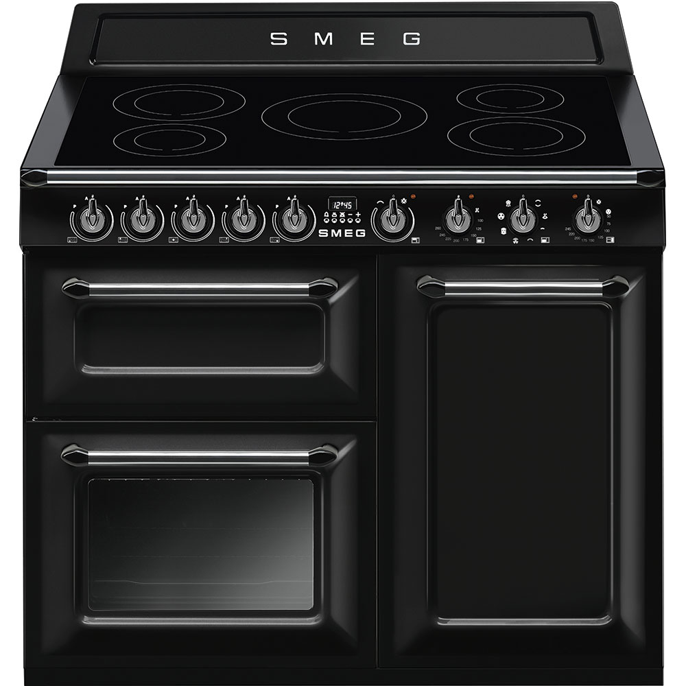Smeg TR103IBL fornuis Range-fornuis Electrisch Inductiekookplaat zones Zwart A