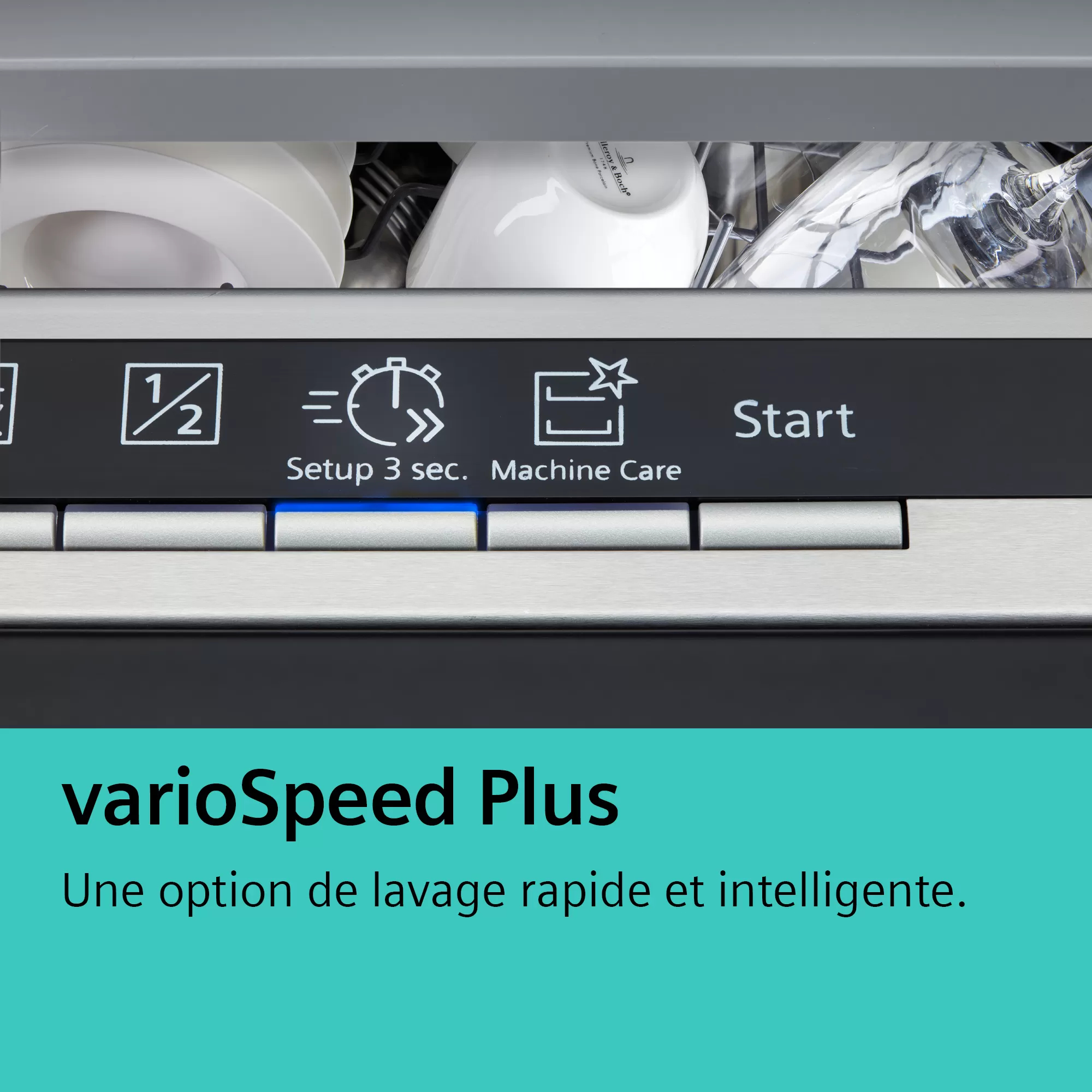 Vrijstaande vaatwas SIEMENS SN25TI04CE / A / 60cm / RVS
