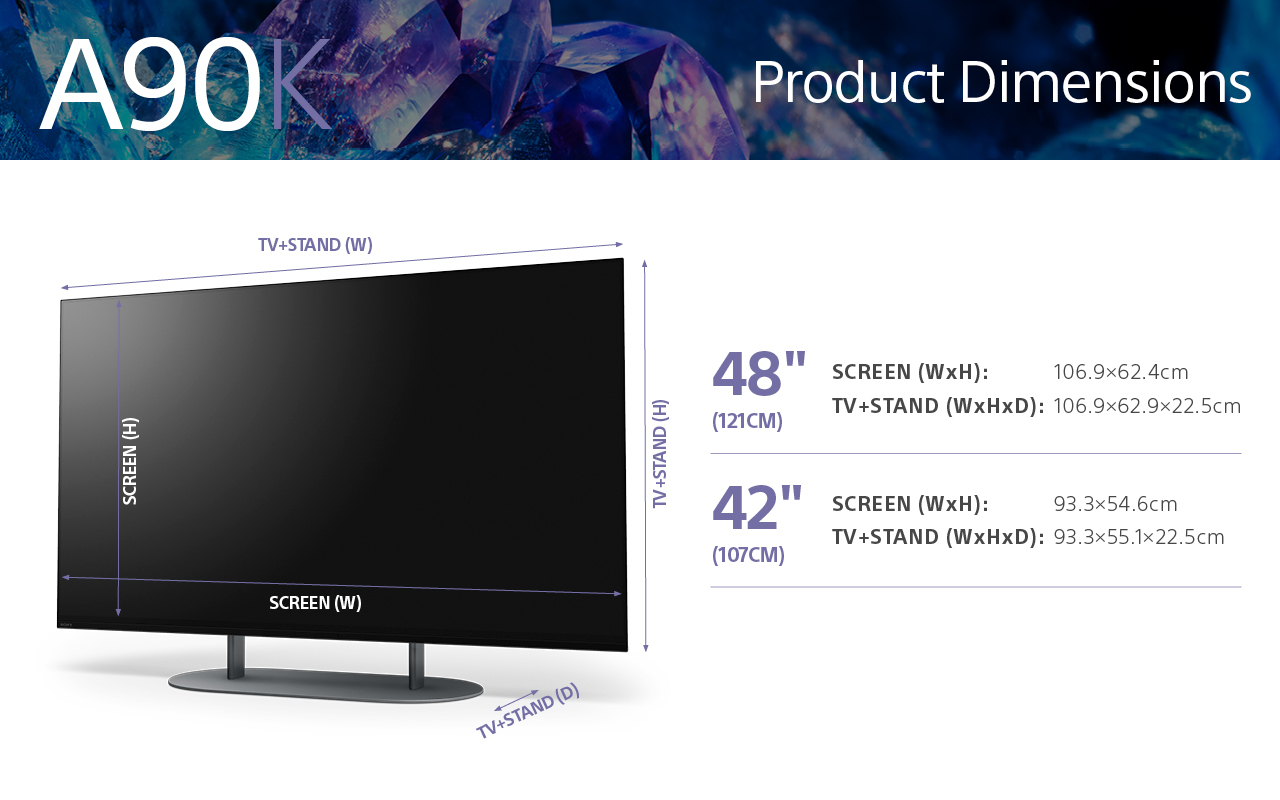 OLED TV UHD Sony XR48A90K