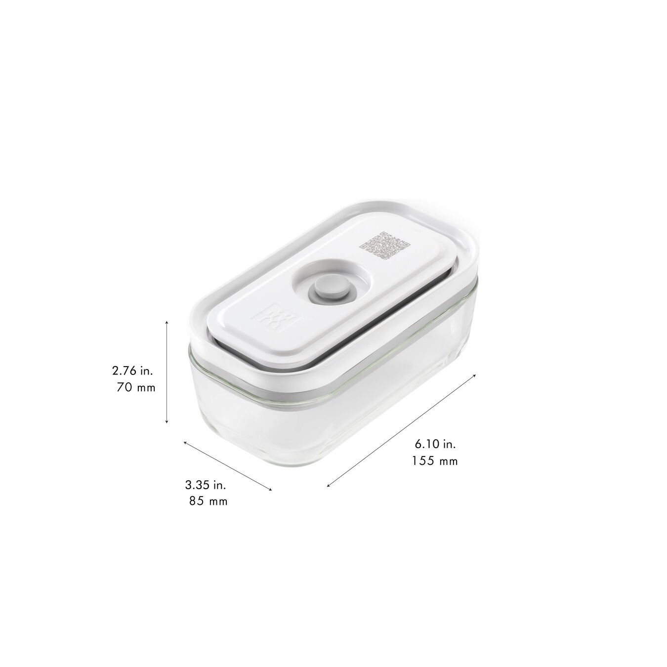 Demeyere Fresh & Save boîtes de rangement S/M/L, verre
