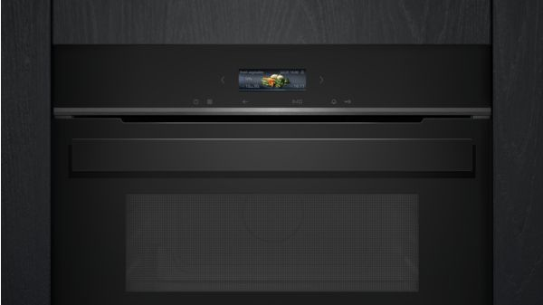 Siemens iQ700 CE932GXB1 micro-onde Intégré Micro-onde simple 36 L 1000 W Noir