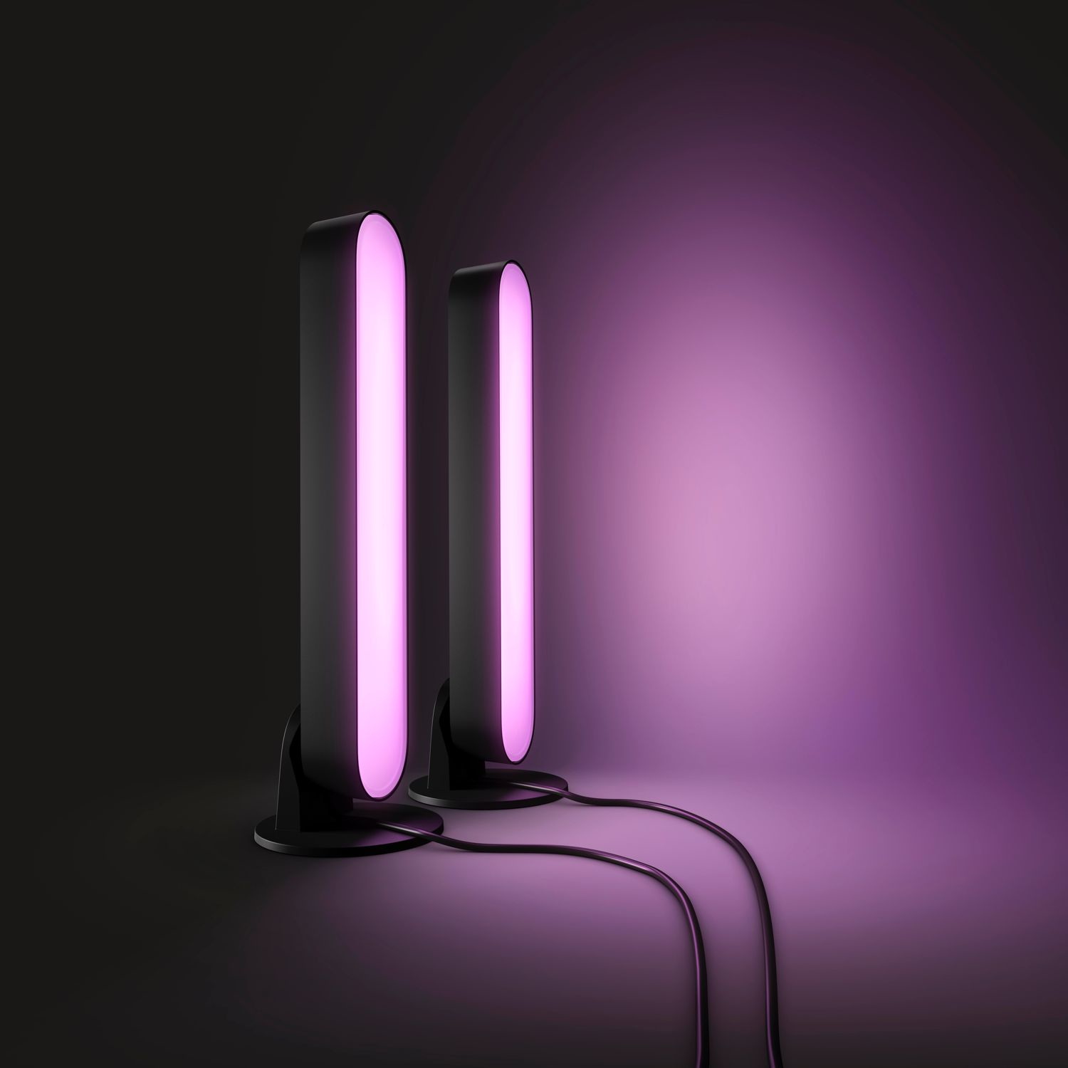 Tafellamp PHILIPS HUE Play White Color Ambiance Zwart 2x