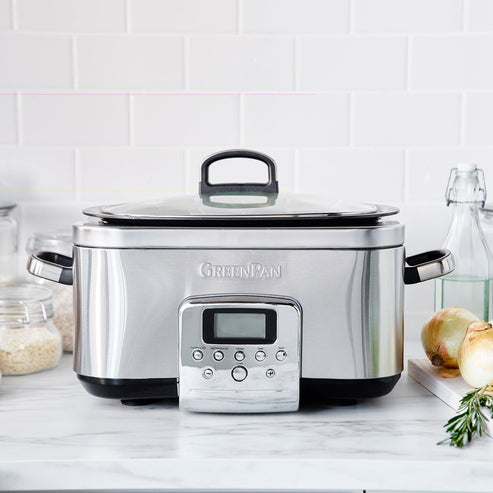 Slow cooker GREENPAN  CC005309-001Stainless Steel / 6L